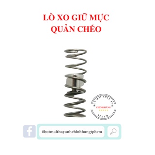 Lò xo giúp giữ mực khi viết cho quản chéo