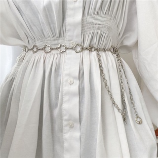 Thắt lưng dây xích phong cách harajuku hàn quốc thời trang cho nữ thắt lưng ngọc trai chain nữ dây xích nữ dây nịt