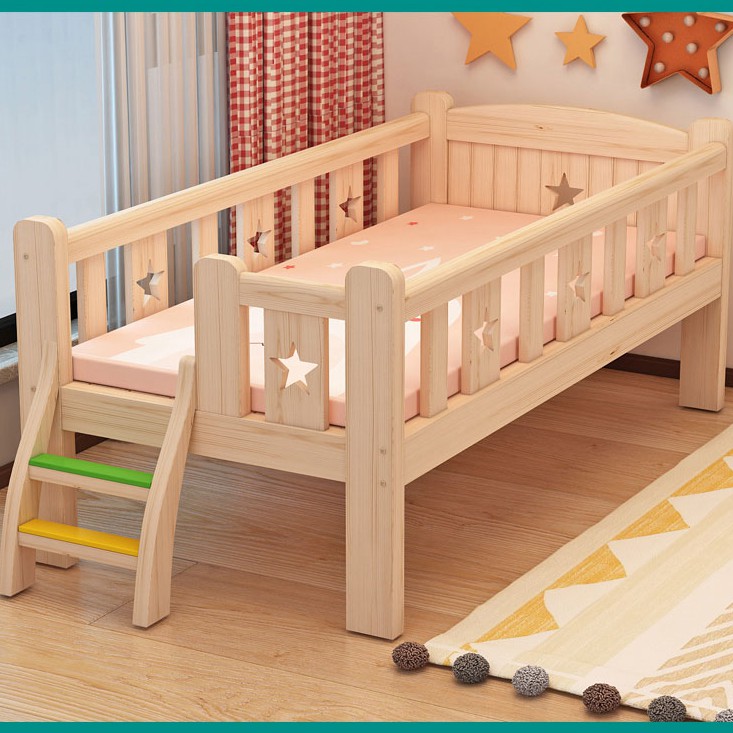 Giường ngủ gỗ cho bé đến khi trường thành 0-18 tuổi