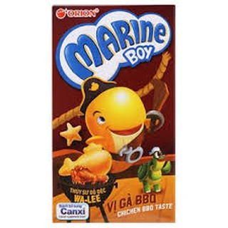Combo 2 Hộp Bánh Orion Marine Boy Vị Gà BBQ 36g