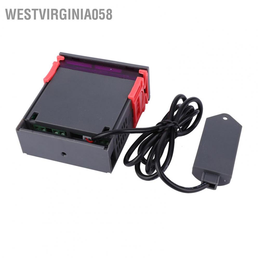 Westvirginia058 Đồng hồ đo bộ điều khiển độ ẩm và nhiệt hiển thị kỹ thuật số STC-3028 với cảm biến tích hợp