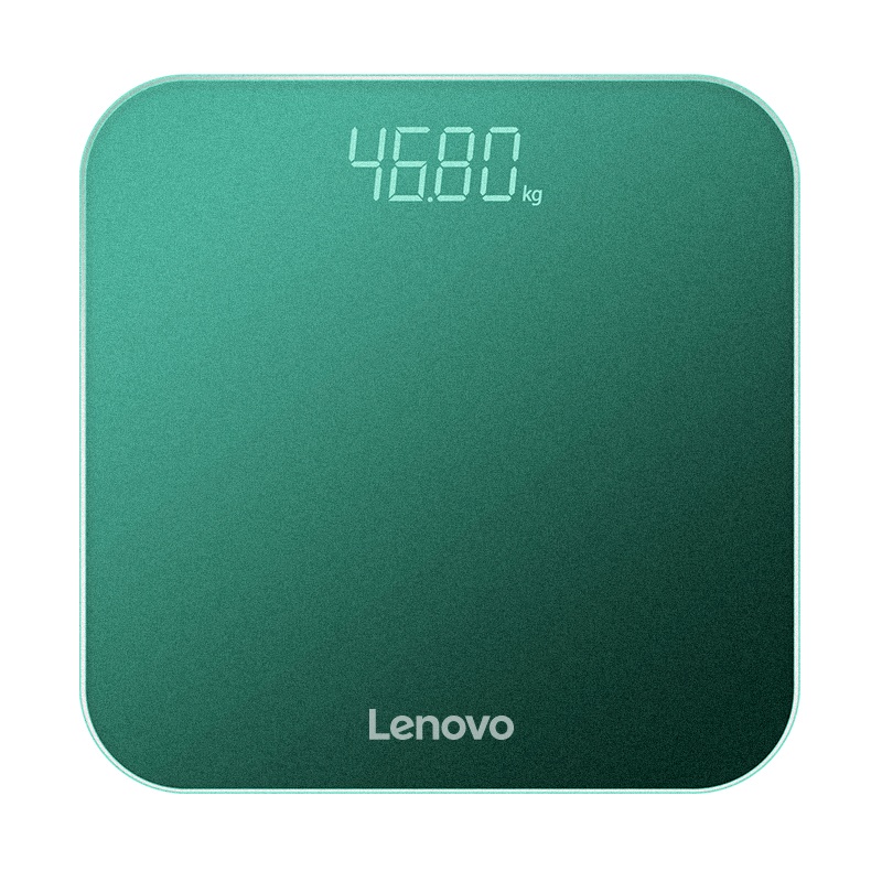 Cân điện tử Lenovo - cân hiển thị chính xác, kiểm tra thông số sức khỏe, mặt kính tráng gương sang trọng