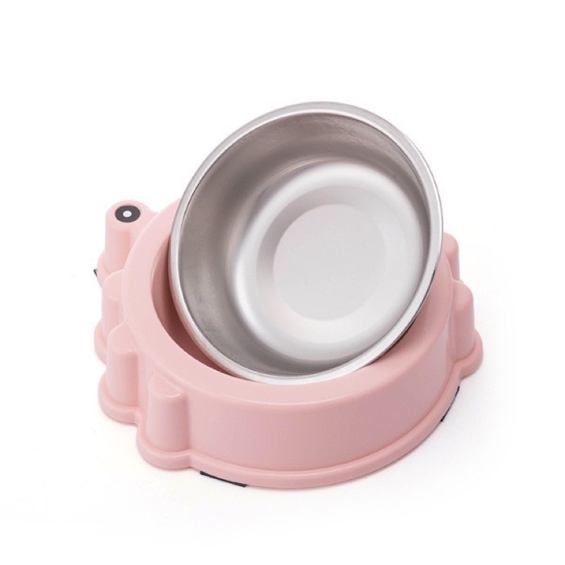 Bát ăn đơn hình cua cho mèo