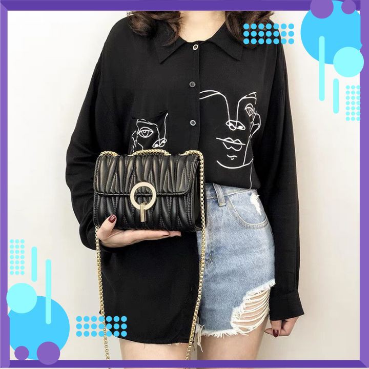 Túi Xách Nữ🎁-[túi xách nữ đeo chéo mẫu GRB286 loại mini hàng hot trend] | BigBuy360 - bigbuy360.vn