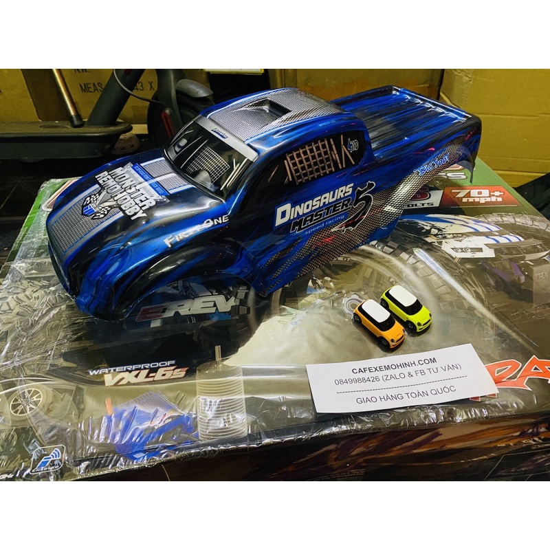 Body shell car xe điều khiển Monster truck 1/8