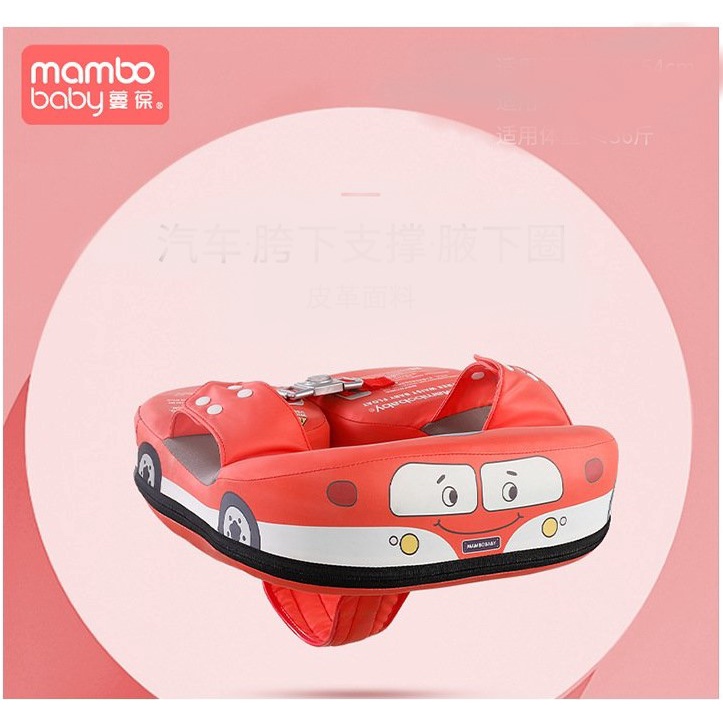 (mẫu mới 2022) Phao bơi Mambobaby chống lật, chống thấm nước cho bé từ 8 tới 24 tháng