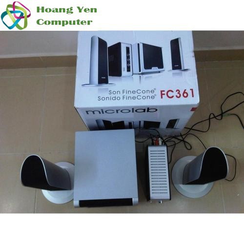 Loa Vi Tính Microlab FC361 2.1+1 (54W) - Chính Hãng BH 12 Tháng  - chuyensiphukien1