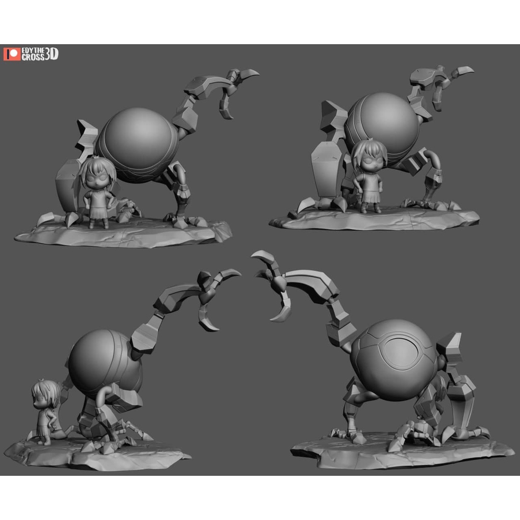 Mô hình in 3D Chibi Peni Parker - Spider Man