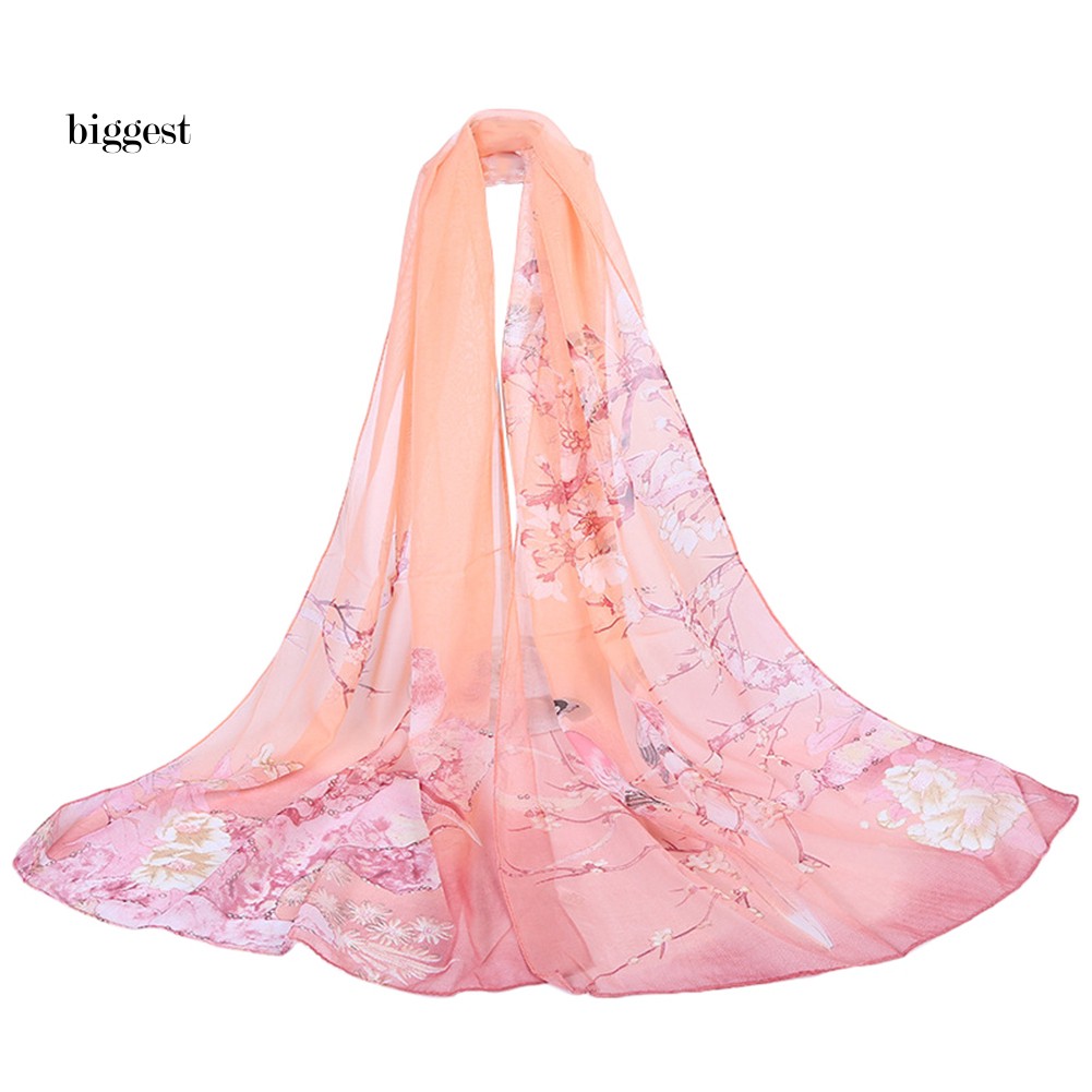 Khăn choàng đi biển họa tiết hoa thời trang