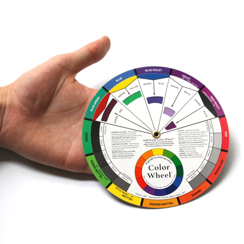 Bảng màu kiểu bánh xe chuyên dụng