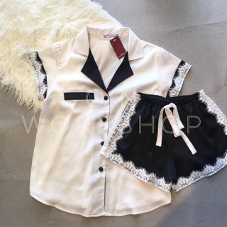 Lụa satin phối ren