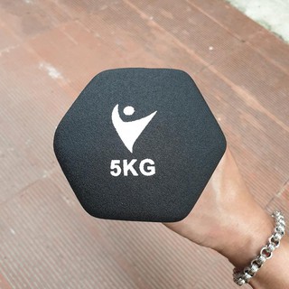 TẠ TAY BỌC CAO SU CAO CẤP 5KG