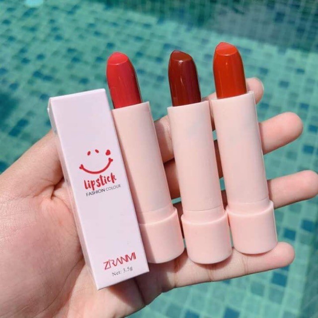 Son thỏi Zranmi mặt cười màu hồng đáng yêu | BigBuy360 - bigbuy360.vn