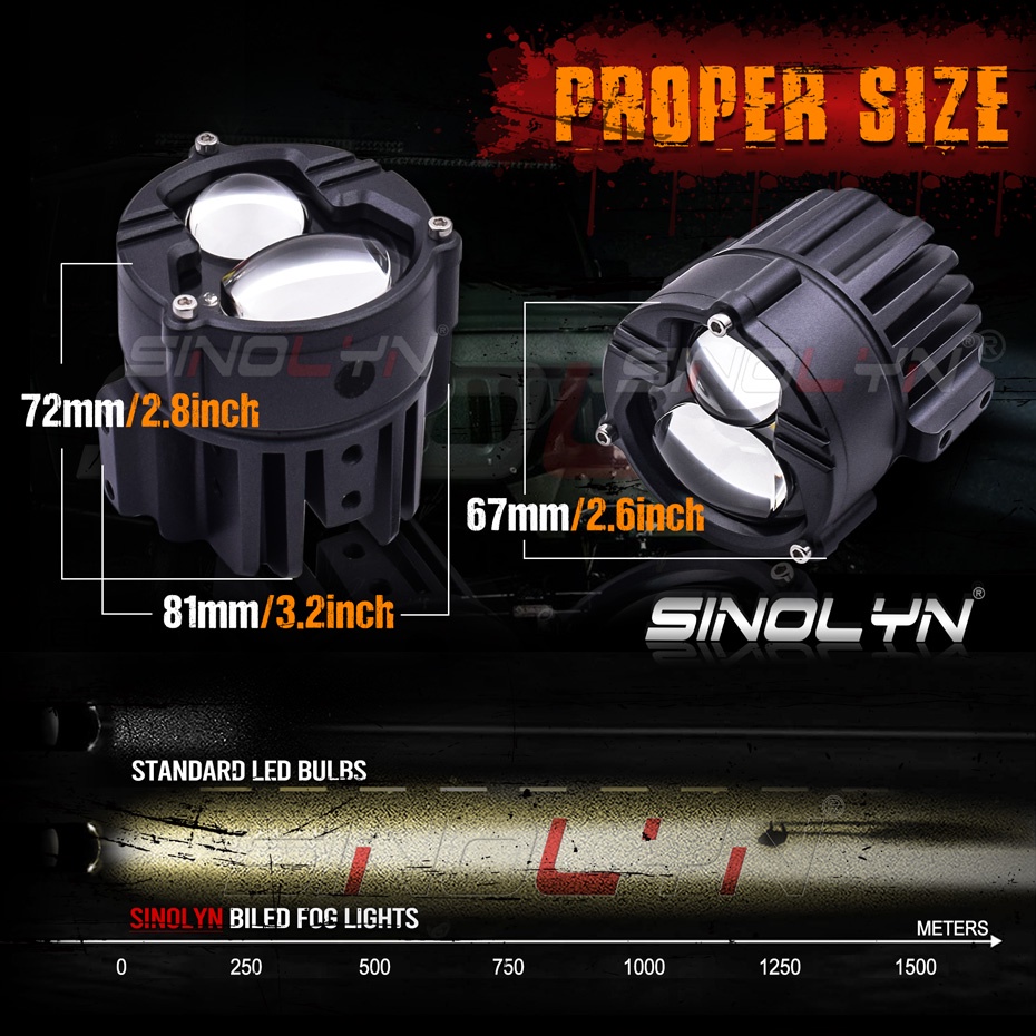 Đèn LED Sương Mù Cho Toyota Corolla/Yaris/Auris/RAV4/Avensis/Lexus Rx270/Rx350/450/Citroen C1