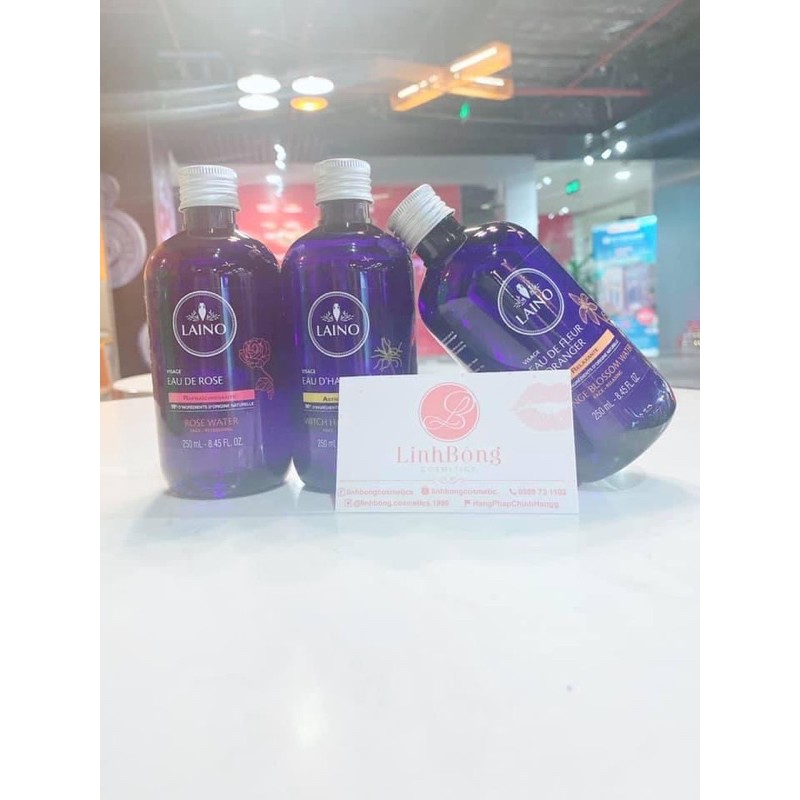 TONER LAINO - NƯỚC CẤT HOA HỒNG TƯƠI HỮU CƠ 250ML | BigBuy360 - bigbuy360.vn