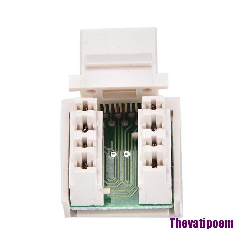 Ổ Cắm Mạng Cat5 Rj45 Cat5 Màu Trắng