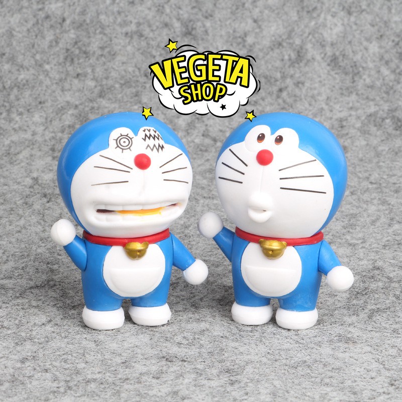 Mô hình Doraemon (Doremon) - Figure Doremon xoay được đầu và tay 360 độ - 7cm x 3cm - Bán lẻ đồng giá 35k