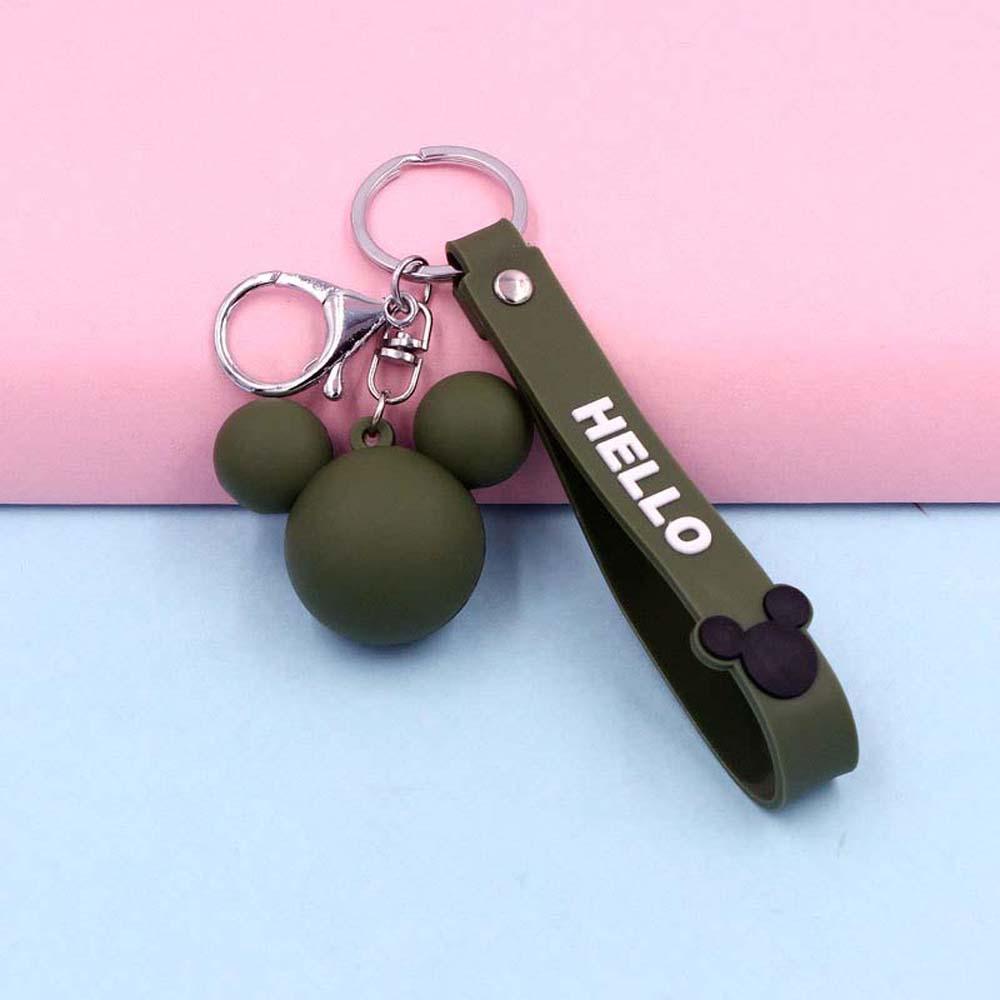 Móc Khóa Nhựa PVC Họa Tiết Hoạt Hình Đáng Yêu