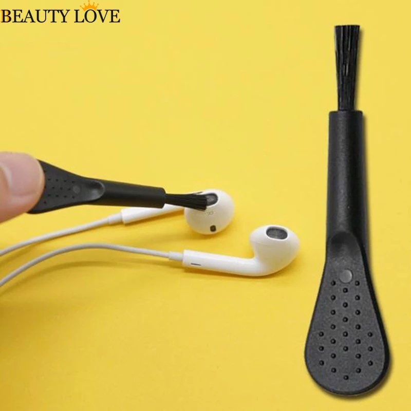 1 Bàn Chải Loại Bỏ Bụi Tai Nghe / Vỏ Bọc Tai Nghe Bluetooth Thông Dụng