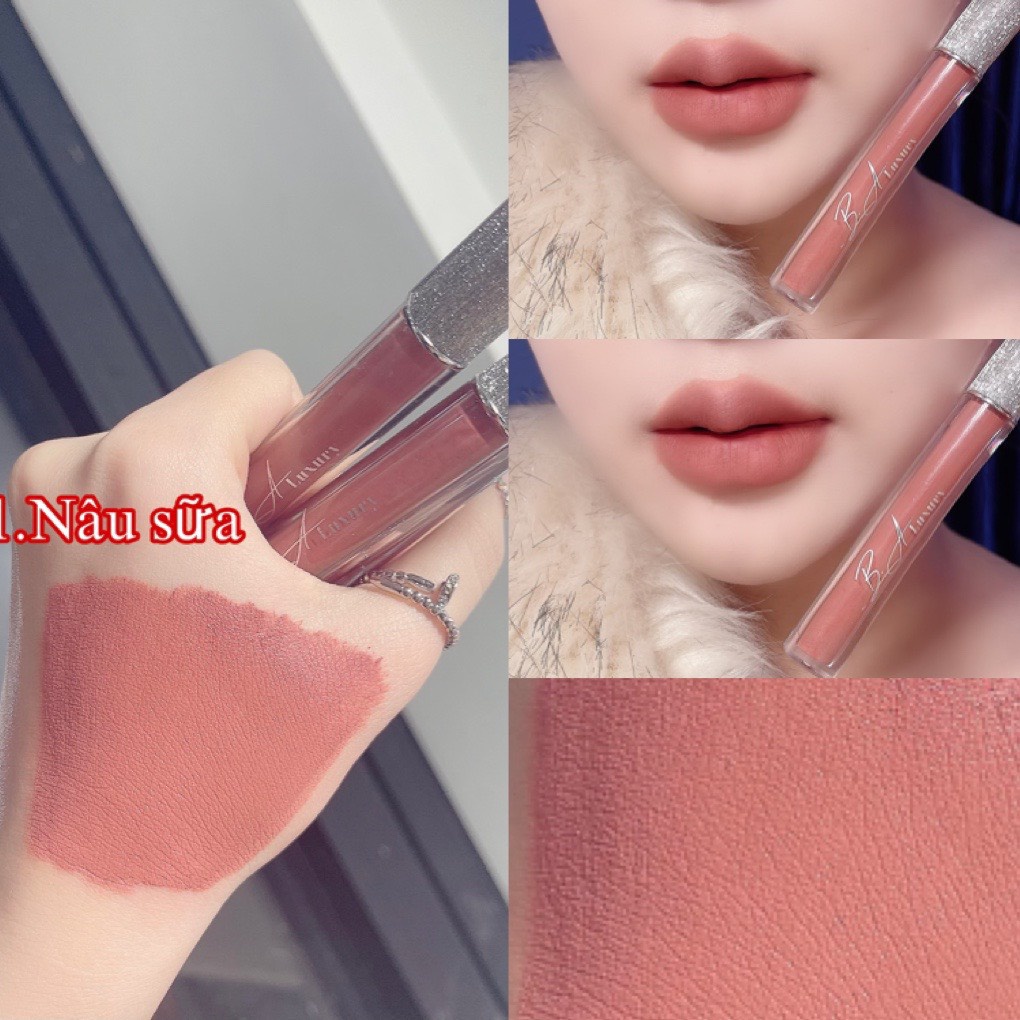 [A07 Nâu Lạnh] Son B.A Special Limited – Son Hữu Cơ Không Chì Siêu Lì – Màu Son Tont Tây Sang Chảnh