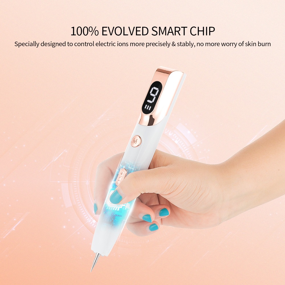 Bút Xóa Nốt Ruồi/Hình Xăm/Tàn Nhang 9 Cấp Độ Bằng Chất Liệu Pha Lê Dạng Lỏng Màu Đen