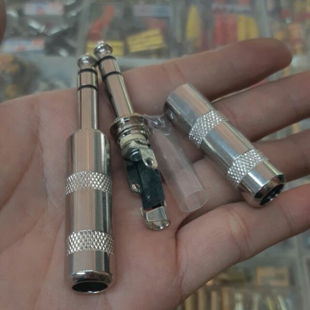 Jack 6 li stereo Inox tốt , 5 cái 130k