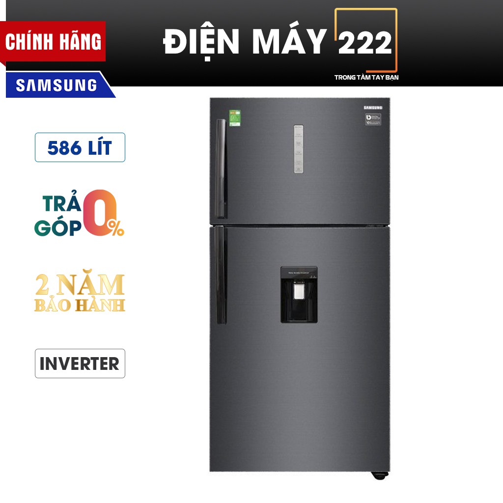 [Freeship HN] Tủ lạnh Samsung Inverter 586 lít RT58K7100BS/SV chính hãng