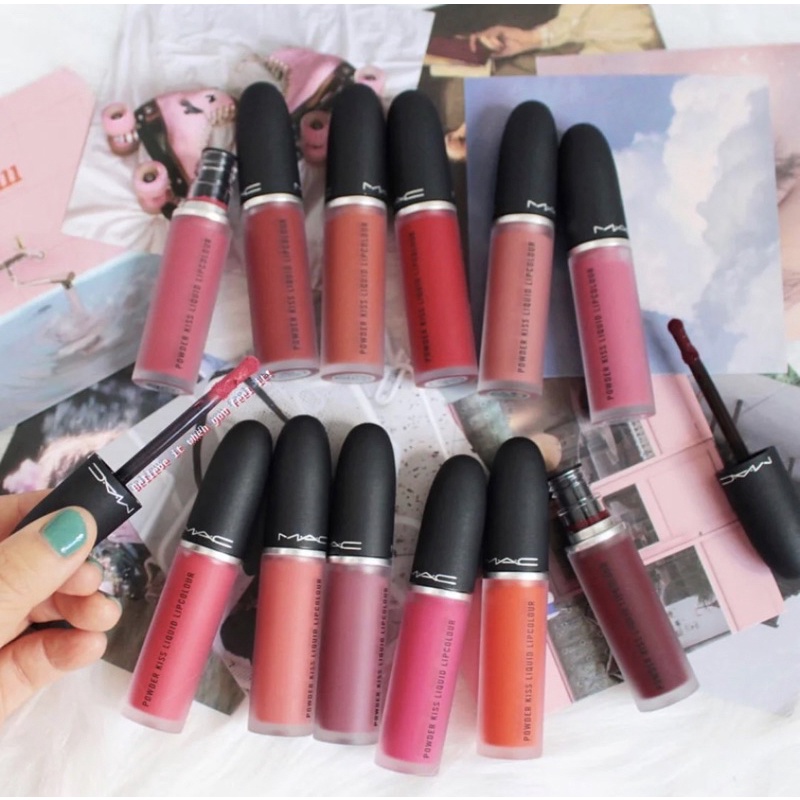 Son kem lì Mac Powder Kiss Liquid Lipcolour