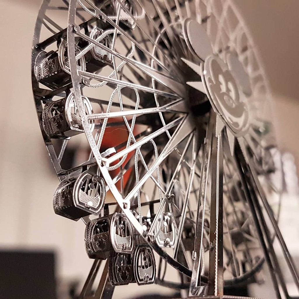 MÔ HÌNH 3D KIM LOẠI LẮP RÁP ĐU QUAY DISNEY - HÀNG NHẬP KHẨU