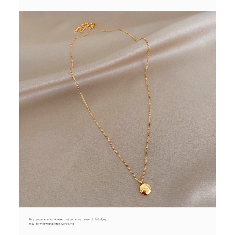 [FreeShip] Dây chuyền nữ titan lucky X2-308 - CAM KẾT KHÔNG BAY MÀU