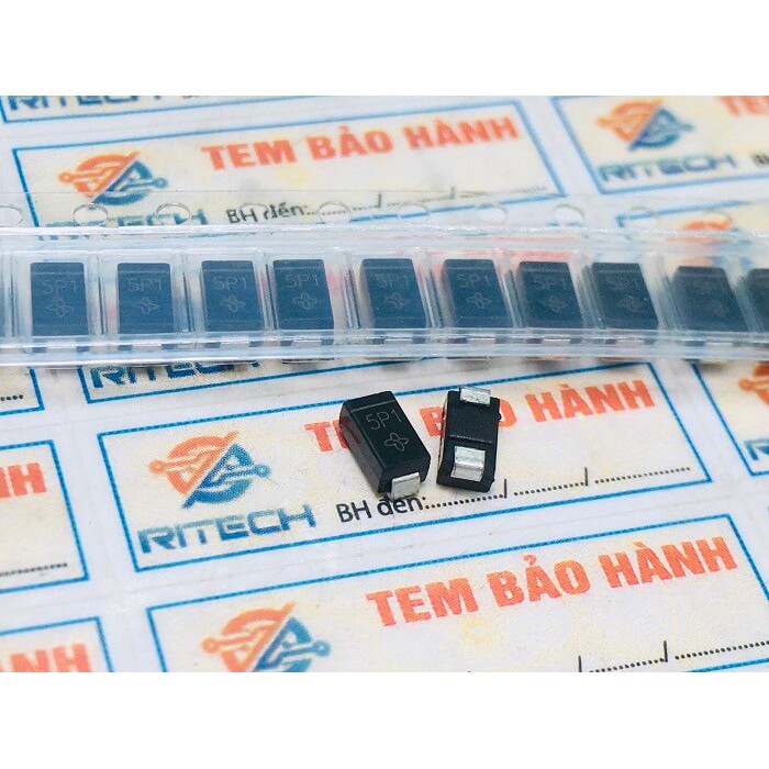 Combo 20 chiếc 1N4733A kí hiệu 5P1 DIode 5.1V 1W SMA