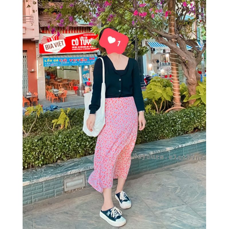 Áo cardigan tay dài cổ chữ V thời trang Hàn Quốc cho nữ -CÓ SẴN (Hàng QC - Ảnh Thật) | BigBuy360 - bigbuy360.vn