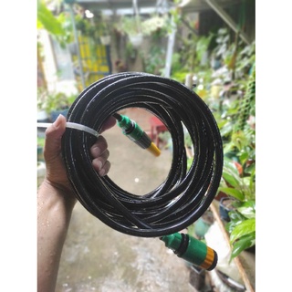 Vòi phun nước, tưới cây, rửa xe, 10m tiện dụng có đầu phun ,đầu nối tháo lắp, phù hợp vòi nước gia đình