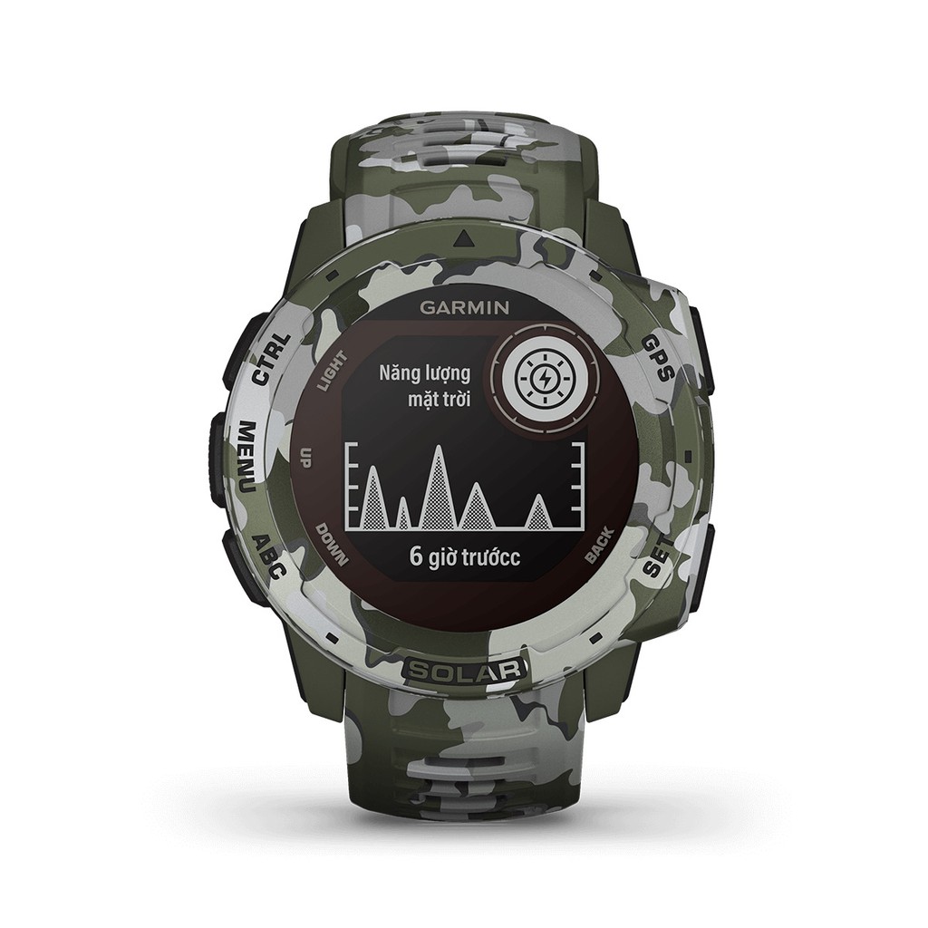 Đồng hồ Garmin Instinct Solar Camo Edition - Chính Hãng