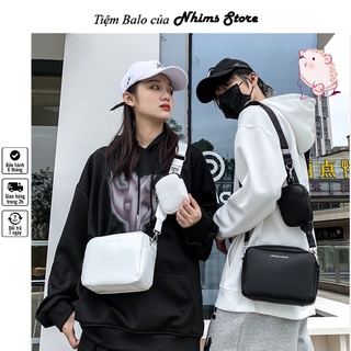 Túi đeo chéo Da pu unisex Quảng Châu cao cấp