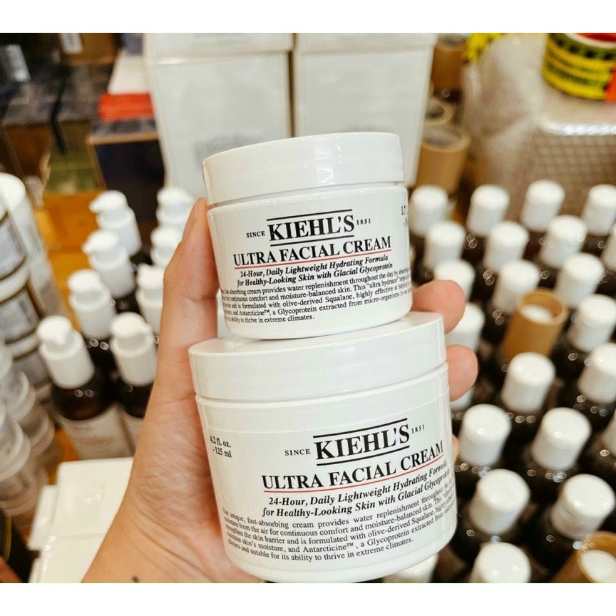 Kem Dưỡng Ẩm Kiehl Ultra Facial Oil-Free Cho Da Dầu và ultra facial Cream cho da khô 50ml và 125ml