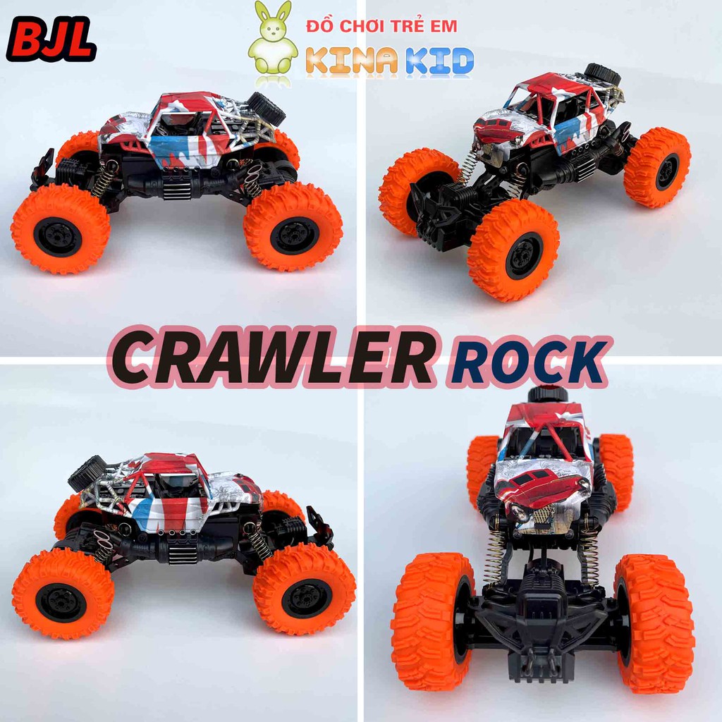 Xe Địa Hình Điều Khiển Từ xa Crawler Rock Tay cầm Xoay Tần Số 2.4GHz - Giá Tốt