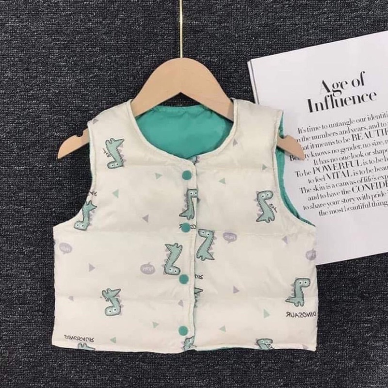 Áo phao gile cho bé