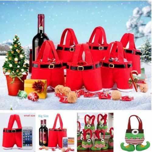Túi Đựng Kẹo Hình Quần Ông Già Noel