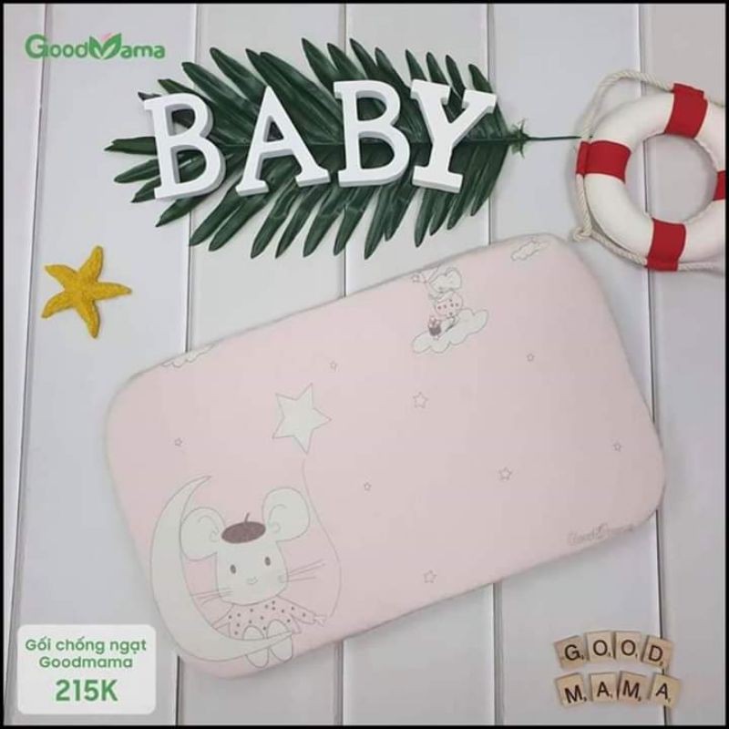 Gối chống ngạt goodmama cho bé sơ sinh