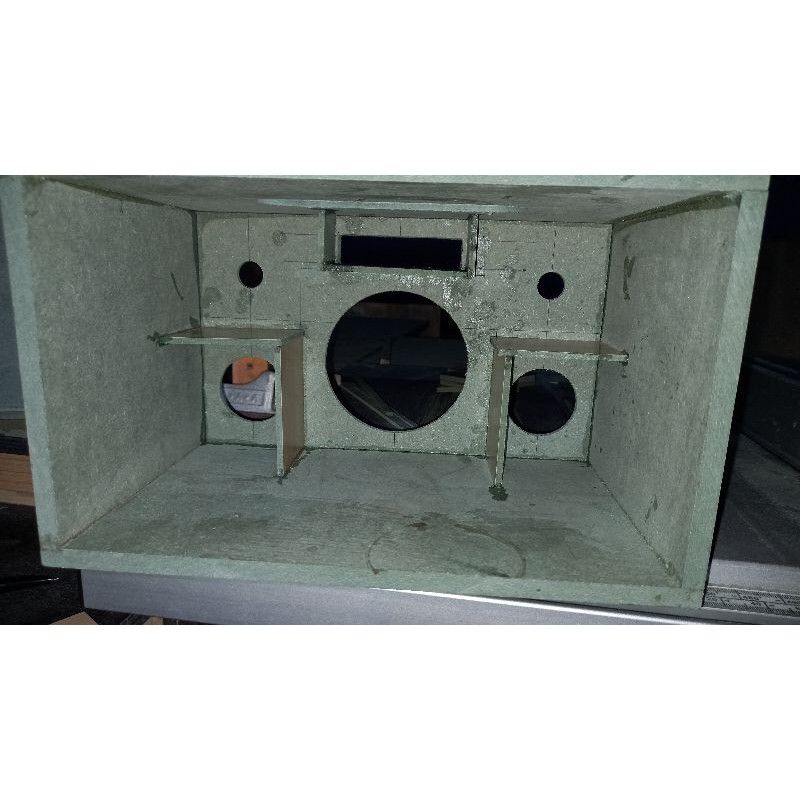 Box loa gỗ mdf 2.1 theo yêu cầu khách