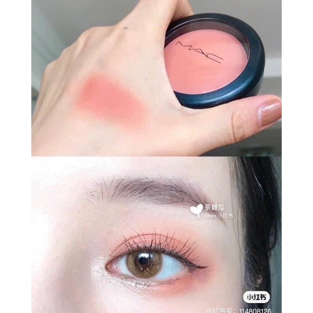 Phấn Má MAC  sheertone blush, Powder blush màu: Gingerly
