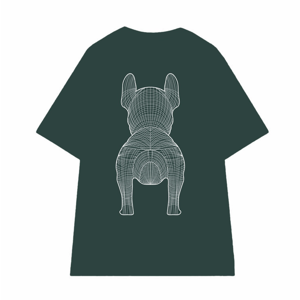 Áo thun unisex nam nữ form rộng tay lỡ in hình cá tính FPLUS FP164