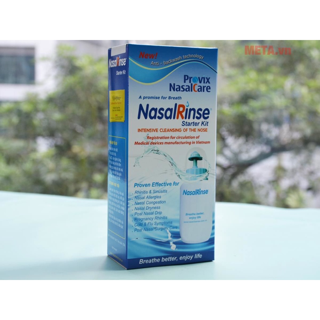 Bình rửa mũi nasal rinse