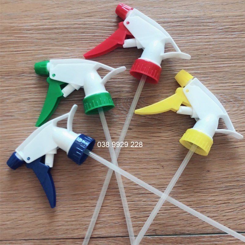 Đầu Vòi Nhựa Xịt Phun Sương Gắn Chai Xịt Nước Xịt Cồn Xịt Khử Khuẩn Tưới Cây Đa Năng