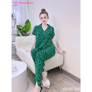 Pijama Lụa Mango Cao Cấp Dài F351 - Đồ Bộ Suli