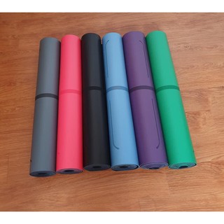 Thảm Yoga Hatha màu và chất lượng bền theo thời gian, siêu bám, chống trơn trượt TẶNG CHAI XỊT THẢM