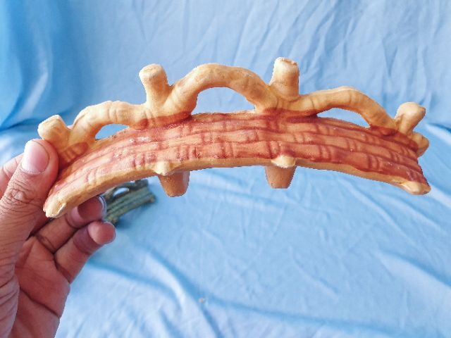 CẦU KHÚC TRANG TRÍ HỒ CÁ NON BỘ16x4x4cm