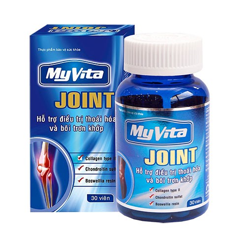 Myvita Joint –Hỗ  trợ điều trị thoái hóa khớp (Hộp 30 viên)