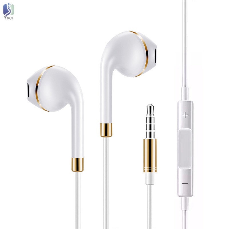 Yy In-Ear Earphones Bass Earbuds Stereo Headphone for Apple iPhone 6s 7/8 Xiaomi Samsung Sony @VN